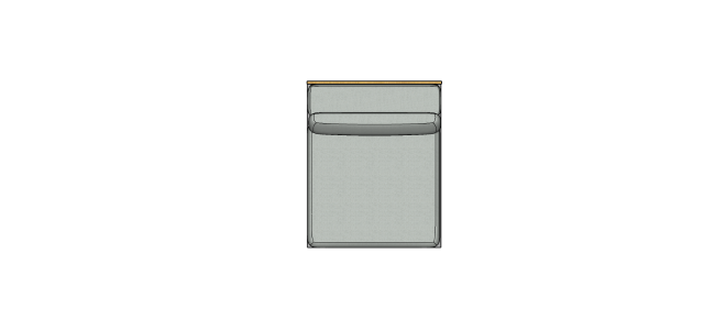 Módulo Sofá Paulistano Sem Braço - 0,90 X 1,15 X 0,70H