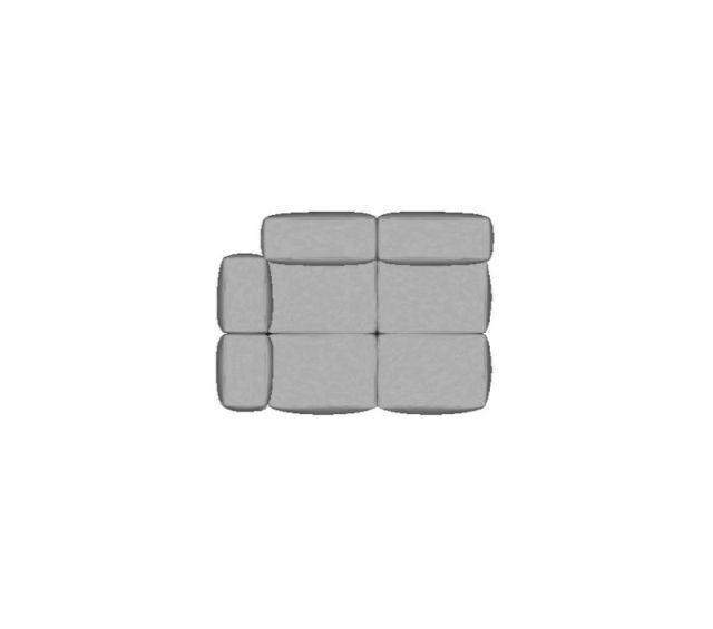 Modulo Sofá Block Canto Esquerdo - 1,39 X 1,00